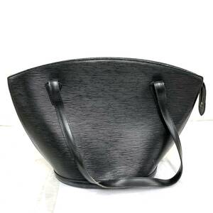 LOUIS VUITTON Louis Vuitton epi солнечный Jack покупка сумка на плечо большая сумка M52262nowa-ru черный ka4