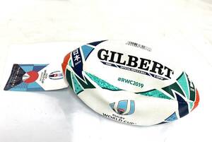 ボール ラグビーボール GILBERT RUGBY WORLD CUP JAPAN 2019 日本 ラグビーワールドカップ タグ付き カ4