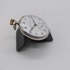 TAVANNES タバン懐中時計 機械式手巻懐中時計 シルバーケース0.800の画像9