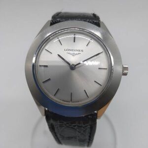 LONGINES Longines machine hand winding wristwatch 17 stone 