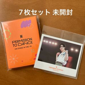 BTS PERMISSION TO DANCE デジタルコード weverse 購入特典 ポラロイド フォトカード 7枚入り