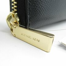 マイケルコース ラウンド長財布 ブランドオフ Michael Kors レザー ラウンド長財布 PVC/レザー レディース_画像8