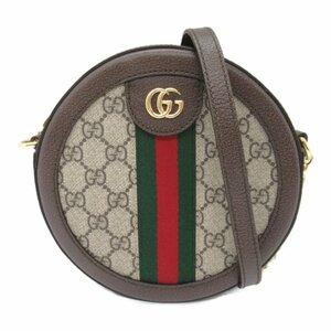 グッチ ショルダーバッグ ブランドオフ GUCCI GGキャンバス ショルダーバッグ コーティングキャンバス/レザー 中古 レディース