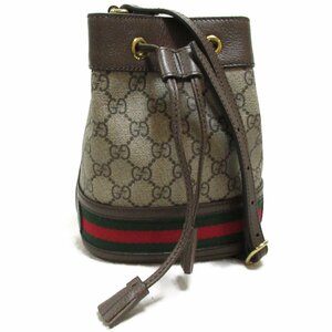 グッチ ＧＧスプリーム ショルダーバッグ ブランドオフ GUCCI PVCコーティングキャンバス ショルダーバッグ コーティングキャンバス/レザ