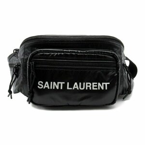  sun rolan waist bag body bag brand off SAINT LAURENT polyester waist bag body bag polyester men's 