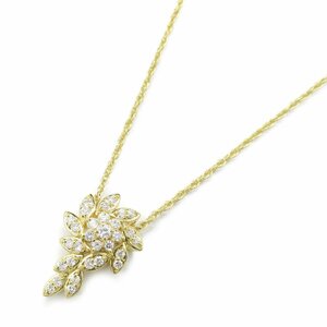 ジュエリー ダイヤモンド ネックレス ブランドオフ JEWELRY K18（イエローゴールド） ネックレス K18 中古 レディース