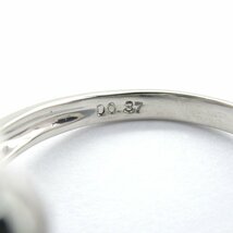 ジュエリー サファイア ダイヤモンド リング ブランドオフ JEWELRY Pt900プラチナ リング・指輪 PT900 中古 レディース_画像5