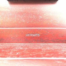 エルメス フォトフレーム 《プレイヤード》 PM ブランドオフ HERMES レザー その他雑貨 レザー/ウッド 中古 メンズ レディース_画像4