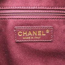 シャネル チェーンショルダー ブランドオフ CHANEL カーフ（牛革） ショルダーバッグ カーフ 中古 レディース_画像7