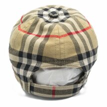 バーバリー ベースボールキャップ ブランドオフ BURBERRY コットン キャップ コットン メンズ レディース_画像2