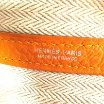 エルメス ガーデンパーティーPM トートバッグ ブランドオフ HERMES レザー トートバッグ カントリー 中古 レディース_画像6