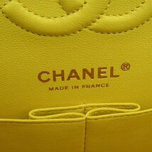 シャネル マトラッセ ダブルフラップチェーンショルダーバッグ ブランドオフ CHANEL キャビアスキン(グレインドカーフ) ショルダーバッグ_画像8