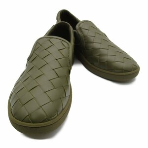 ボッテガヴェネタ スリッポンスニーカー ブランドオフ BOTTEGA VENETA レザー スニーカー レザー 中古 メンズ