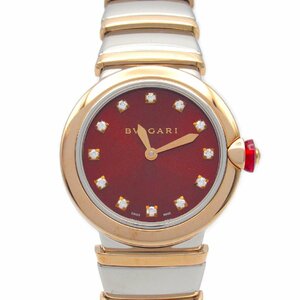  BVLGARY ru стул 12P diamond бренд off BVLGARI K18PG( розовое золото ) наручные часы PG/SS б/у женский 