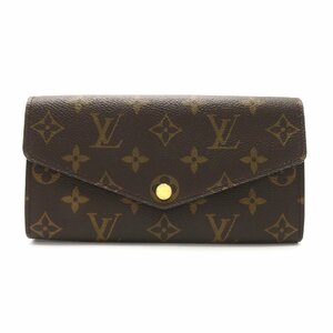 ルイ・ヴィトン ポルトフォイユ サラ　二つ折り長財布 二つ折り長財布 ブランドオフ LOUIS VUITTON 二つ折り長財布 モノグラム 中古 メン