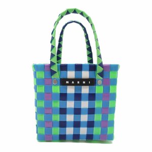 マルニ ウーブン マイクロ バスケット バッグ トートバッグ ブランドオフ MARNI その他 トートバッグ ポリプロピレン レディース