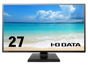 美品●送料無料●広視野角ADSパネル採用　27型ワイド液晶ディスプレイ●I-O DATAアイ・オー・データ LCD-AH271XDB-B