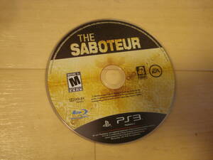 F★PS3 THE SABOTEUR 北米版 箱説無 ★送料120円