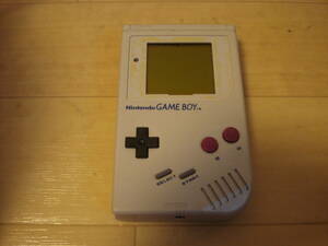 I★任天堂 ゲームボーイ 本体 グレー DMG-01 完動良品 ★送料350円