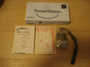 P*SONY SCPH-4000c PocketStation crystal * postage 220 jpy 