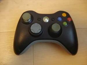 P*MS original XBOX360 wireless controller black * postage 350 jpy 