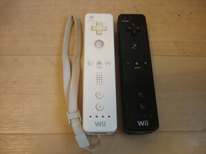 Q* nintendo original Wii remote control RVL-003 2 pcs set * postage 350 jpy 