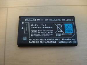  as good as new!* nintendo original Nintendo 3DS LL exclusive use battery pack (SPR-003) * postage 94 jpy 