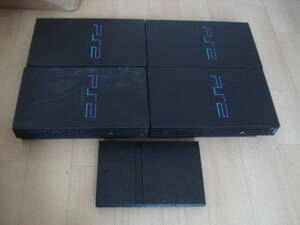 T★SONY PS2 本体 5台まとめてセット 本体のみ 通電可 未検品 ★送料安！