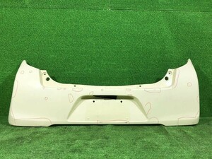 DAIHATSU ダイハツ ミライース X 純正 リアバンパー ホワイト系 カラー番号 T19 LA300S REAR BUMPER ID:2092