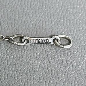 F：【925刻印】TIFFANY＆Co ティファニー エルサペレッティ スモールクロス シルバーネックレス アクセサリー 重量2.5gの画像6