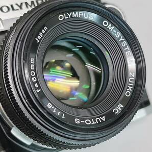 オリンパス OM10 フィルム一眼レフカメラ フィルター付き（オリンパス OM-SYSTEM ZUIKO MC AUTO-S 50㎜ 1：1.8）の画像9