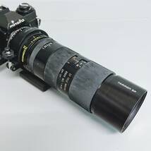 ミノルタ XD フィルム一眼レフカメラ ブラックボディフィルター付き（TAMRON SP 70-210㎜ 1：3.5 1：4/210） _画像7