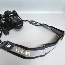 ミノルタ X-700 フィルム一眼レフカメラ レンズ×2 フィルター レンズフード 純正ストラップ付（ミノルタ ZOOM 35-70㎜ 1：3.5）_画像9