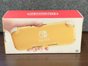 ●新品未使用●任天堂 Nintendo Switch lite●ニンテンドースイッチ ライト●イエロー●送料込