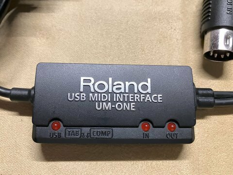 ROLAND UM-ONE Mk2 USB MIDI
