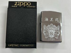  [未使用品] ZIPPO ジッポー 海王丸 I　XI オイルライター シルバー色 喫煙具 煙草 タバコ 1989