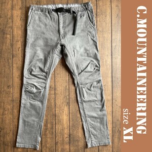 c.mountaineering climbing pants XL size |si- mount nia ring,coen,ko-en, stretch, gadget black chi