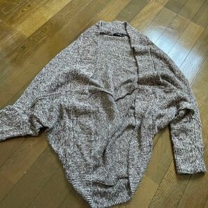 レディース　服　ニット　 セーター ガウン ニット 長袖 カーディガン