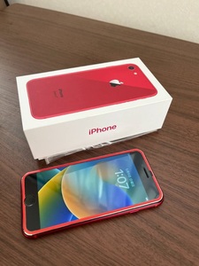 iphone 8 64GB SIMフリー 　PRODUCT RED　 IMEI/MEID352997098284236