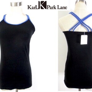 ★送料込★ 【新品 カールパークレーン】三つ編み紐 キャミ ストレッチ ヨガ スポーツ Karl Park Lane キャミソール