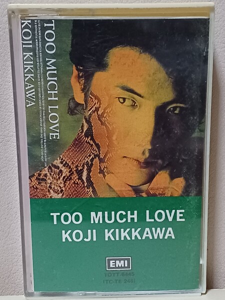 吉川晃司 TOO MUCH LOVE カセットテープ レア?