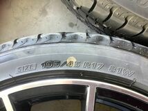 アクア G's 純正 6.5J +41 17インチアルミ　195/45R17 夏タイヤ4本セット_画像4