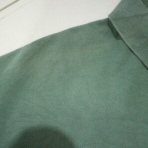 H464 2000年代製 ラルフローレン 半袖ポロシャツ■00s 表記XLサイズ グリーン 緑 カノコ アメカジ ストリート 古着 古着卸 激安 希少 検の画像7