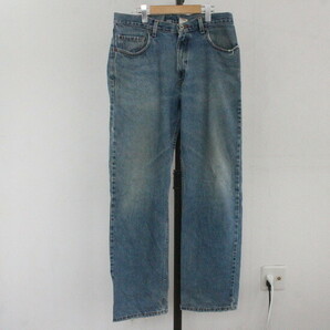 M419 90sビンテージ Levis リーバイス 559 デニムパンツ USA製■1990年代製 表記33インチ ブルー 青 ジーパン ジーンズ アメカジ 古着卸の画像1