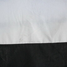 S409 90sビンテージ KingLouie キングルイ 半袖ボーリングシャツ USA製■1990年代製 表記2XLサイズ 白 黒 刺繍 オープンカラー アメカジ_画像6