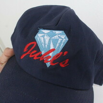 CAP40 90sビンテージ KProducts ベースボールキャップ■1990年代製 ネイビー 刺繍 hat ハット キャップ 帽子 アメカジ ストリート 古着 80s_画像9