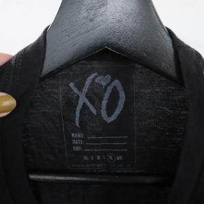 B328 2000年代製 XO ウィークエンド STARBOY プリントTシャツ R＆B■00s 表記XLサイズ 黒 ブラック アメカジ ストリート アート 古着卸 90sの画像3