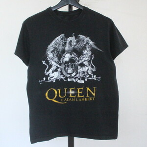 R400 2000年代製 QUEEN 半袖Tシャツ■00s 表記Sサイズ ブラック 古着 アメカジ ストリート クイーン ロック バンド 黒 90s 80s 70s 古着卸