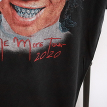 P321 2000年代製 DELTA TRIPPIEREDD プリントTシャツ■00s 表記Mサイズ 黒 ブラック アメカジ ストリート ロックT バンドT ラップT 古着卸_画像6