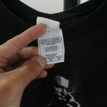 O521 2004年製ビンテージ AAA 半袖プリントTシャツ■00s 表記Mサイズ ブラック ジョニーキャッシュ ロックT バンドT アメカジ ストリート_画像4